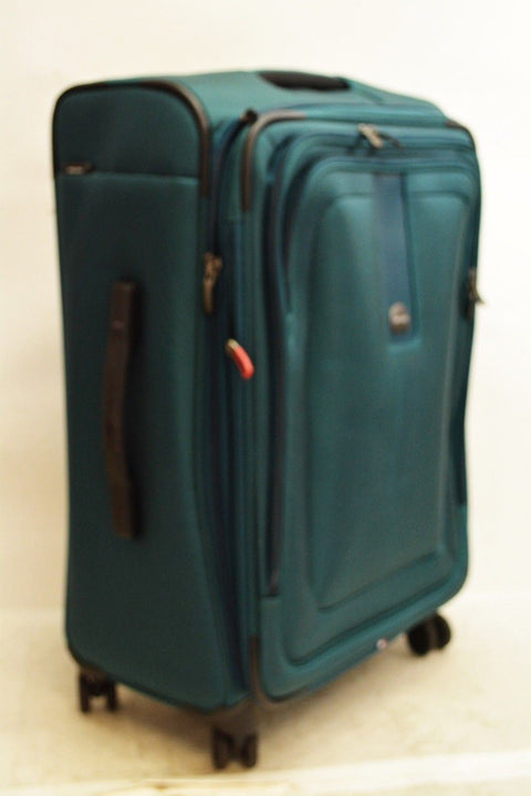 $360 DELSEY Helium Breeze 6.0 25" Soft Expandable Spinner Suitcase Luggage Teal