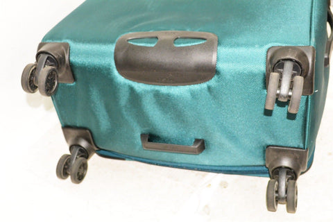 $360 DELSEY Helium Breeze 6.0 25" Soft Expandable Spinner Suitcase Luggage Teal