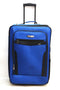 $340 Travel Select Segovia 25'' Rolling Wheels Luggage Suitcase Blue Soft