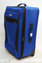 $340 Travel Select Segovia 25'' Rolling Wheels Luggage Suitcase Blue Soft
