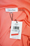 Calvin Klein Women's Pink Rose Scoop Neck Bell Sleeve Blouse Top Plus Size 1X