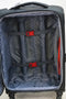 $160 Revo Airborne 20" Softcase Spinner Suitcase Carry On Luggage Gray