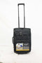$260 Delsey 20" Rolling Wheeled Carry On Suitcase Luggage Black Nylon Travel Bag