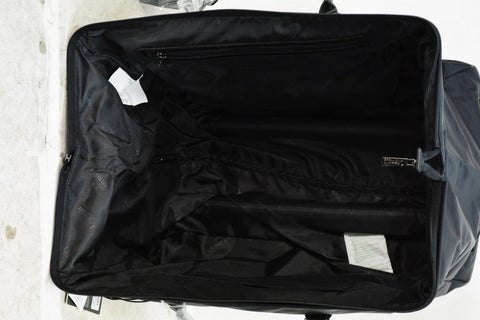 $190 NEW Lipault Lady Plume Wheeled Weekend Travel Bag Black Suitcase Luggage