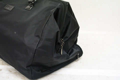 $190 NEW Lipault Lady Plume Wheeled Weekend Travel Bag Black Suitcase Luggage