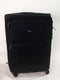 $300 Delsey Opti-Max 25" Expandable Spinner Travel Suitcase Luggage SOFT Black