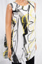 New Alfani Women's Sleeveless White Abstract-Printed Tunic Blouse Top Plus 20W