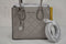 Michael Kors Donna Grigio Mercer pelle Occhiello Medium Tote Borsa a Tracolla