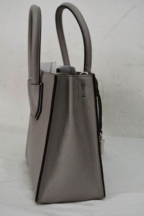 Michael Kors Donna Grigio Mercer pelle Occhiello Medium Tote Borsa a Tracolla