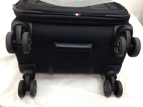 $260 NEW Delsey Helium 360 21" Expandable Spinner Carry-On Suitcase Black