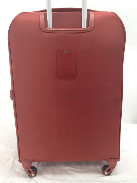 $480 New Samsonite Sphere Lite 2 25" Expandable Spinner Suitcase Orange Luggage