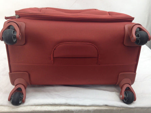 $480 New Samsonite Sphere Lite 2 25" Expandable Spinner Suitcase Orange Luggage