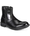 $75 New Unlisted by Kenneth Cole Men's Zip Up C-Roam Leather Boots Black 12 US