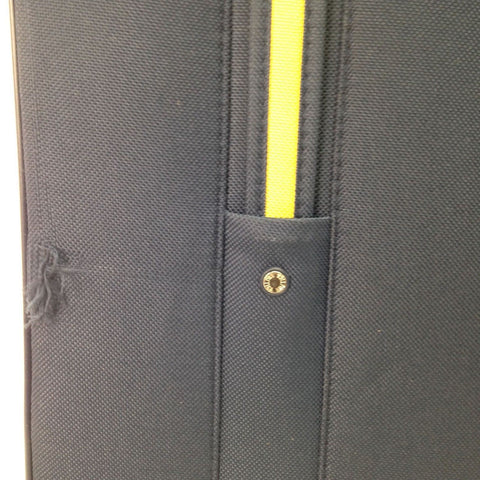 $460 New Nautica Oceanview 5-Piece Luggage Set Spinner Suitcase Blue Yellow
