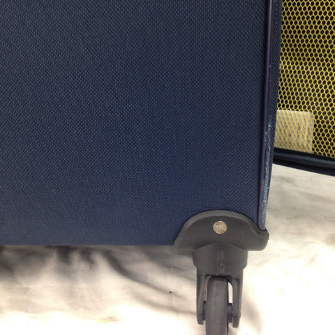 $460 New Nautica Oceanview 5-Piece Luggage Set Spinner Suitcase Blue Yellow