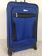$340 NEW Travel Select Segovia 22" Luggage Spinner Suitcase Blue Carry On Soft