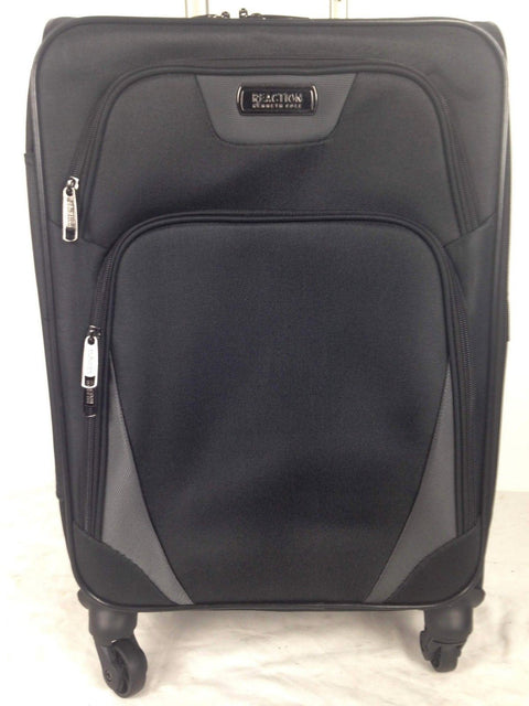 $280 New Kenneth Cole Reaction Going Places 20" Carry On Luggage Suitcase Black