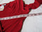 $89 New Charter Club Women Red 3/4 Sleeve Faux Wrap Stretch Tunic Dress Size S