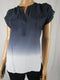 $69 INC International Concepts Women's Dip-Dye Utility Top Dip Dye Petite Large