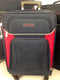 $460 New Nautica Oceanview 4 Piece Luggage Set Spinner Suitcase Navy Red Soft