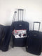 $200 NEW TAG Springfield III Blue 3 PC Luggage Set Expandable Suitcase Navy