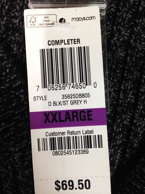 $69 New Style&Co. Women Scalloped Long Sleeve Button Front Cardigan Sweater XXL