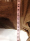 Karen Scott Women's Long Sleeve Front Button Cardigan Sweater Beige Crew Neck M