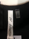 $70 NY Collection Women's Black Laser Cut Pop-Over Short Sleeve Jumpsuit Dress M