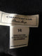 $89 New Charter Club Womens Slim Leg Ankle Office Dress Pants Black Size 14