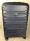 $350 Delsey Meteor 28" Hardcase Travel Spinner Suitcase Luggage Expandable Blue
