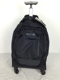$300 Kenneth Cole Reaction Double Compartment Wheel 17" Computer Backpack Black