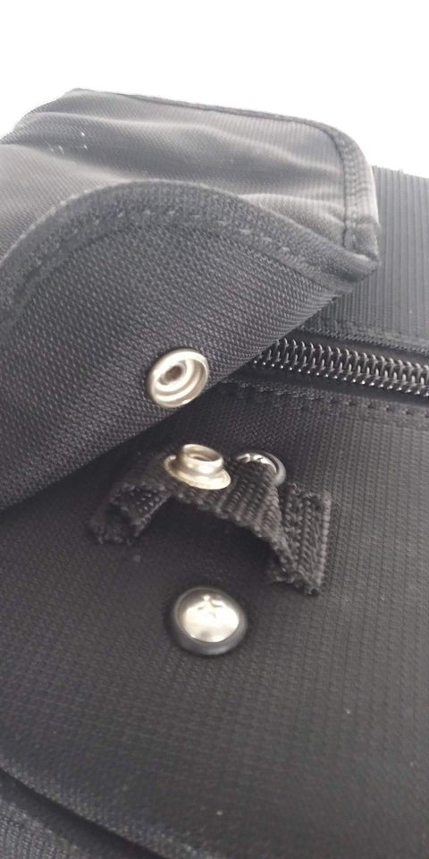 $360 Delsey Helium Sky Trolley Suit Garment Bag Luggage Suitcase Black Spinner