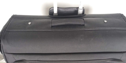 $360 Delsey Helium Sky Trolley Suit Garment Bag Luggage Suitcase Black Spinner