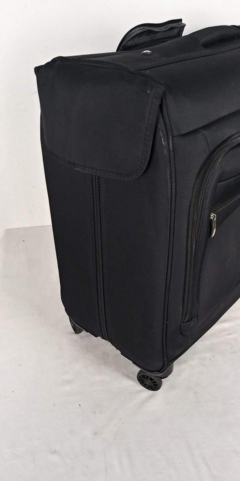 $360 Delsey Helium Sky Trolley Suit Garment Bag Luggage Suitcase Black Spinner