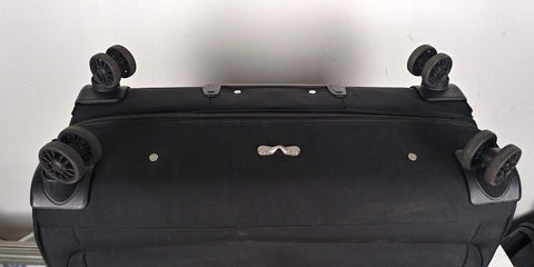 $360 Delsey Helium Sky Trolley Suit Garment Bag Luggage Suitcase Black Spinner