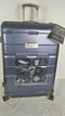 $280 NEW London Fog Brentwood 28" Hard case Spinner Wheels Suitcase Luggage Blue