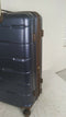 $280 NEW London Fog Brentwood 28" Hard case Spinner Wheels Suitcase Luggage Blue