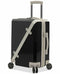 $250 BCBG MAXAZARIA Luxe 20" Hard Carry On Expandable Spinner Suitcase Luggage