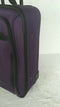 $240 Travel Select Segovia 18" Luggage Rolling Wheels Suitcase Purple Carry On
