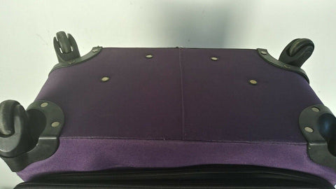 $340 Travel Select Segovia 28" Luggage Spinner Wheels Suitcase Purple Expandable