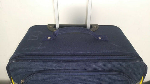 $460 NAUTICA Oceanview Expandable Rolling Wheel 24" Suitcase Luggage Blue