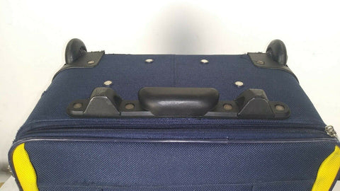 $460 NAUTICA Oceanview Expandable Rolling Wheel 24" Suitcase Luggage Blue