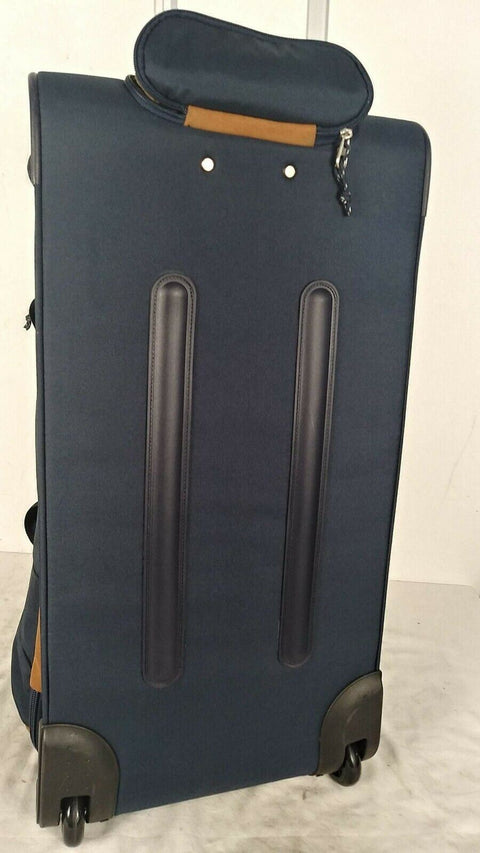$200 New Skyway Coupeville 28-inch Rolling Duffel Bag Travel Luggage Blue Large