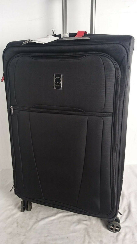 $360 New Delsey Helium 360 29" Expandable Spinner Suitcase Luggage Soft case