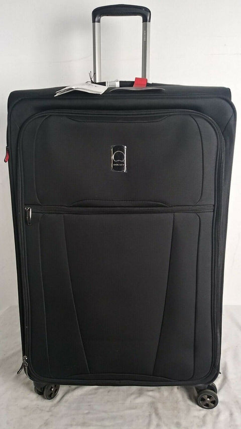 $360 New Delsey Helium 360 29" Expandable Spinner Suitcase Luggage Soft case