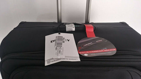 $360 New Delsey Helium 360 29" Expandable Spinner Suitcase Luggage Soft case