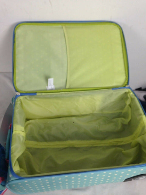 $160 New Crckt Kids 2-Piece Print Carry-On Suitcase Luggage & Backpack Set Dots
