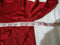 $89 INC International Concepts Women's Cowl Neck Metallic Red Wrap Blouse Top M