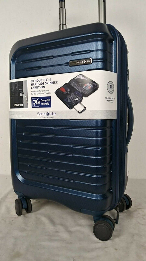 Samsonite Silhouette 16 20 " Harte Seite Erweiterbare Handgepäck Rollen Koffer