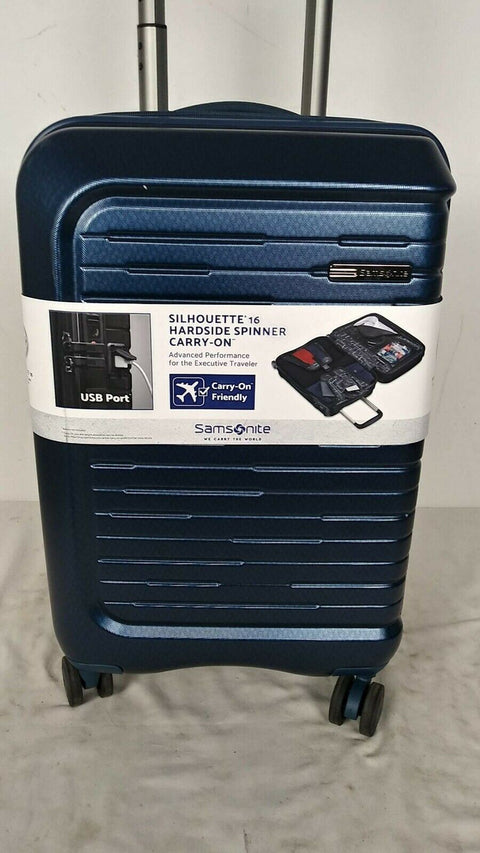 Samsonite Silhouette 16 20 " Harte Seite Erweiterbare Handgepäck Rollen Koffer